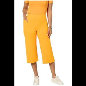 Joy Collection Women's Cool & Clean Smooth Capri Power Pant Tangerine - Regular
